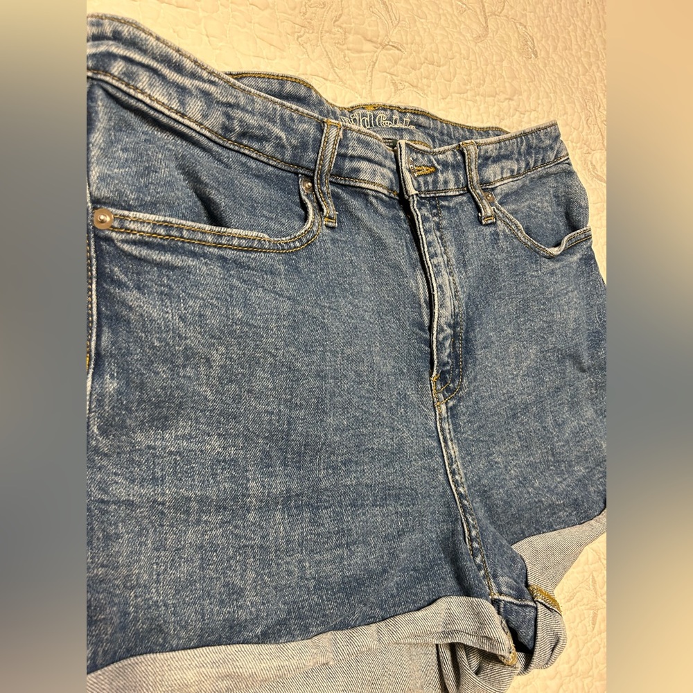 Wild Fable High Rise Jean Shorts - Picture 2 of 7